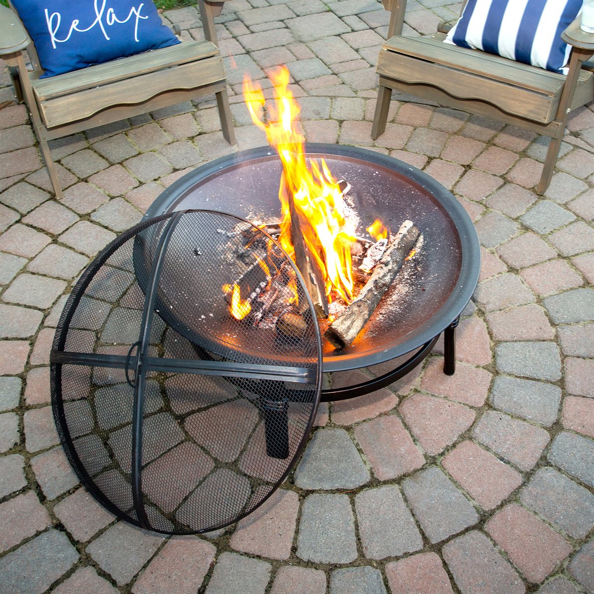 Endless Summer Brushed Copper Wood Burning Firebowl