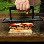 Razor Rectangle Cast Iron Meat Press