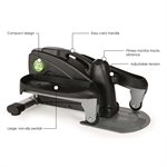 Vélo elliptique compact InMotion de Stamina, noir