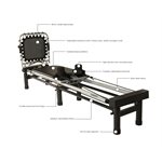 AeroPilates Reformer Pilates Machine 266 with Stand