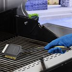 MR.BAR-B-Q Oversized Nylon Bristle Grill Brush