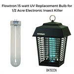 Flowtron 15 Watt UV Replacement Bulb for 1 / 2 Acre BK15CCN Insect Killer