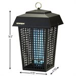 Flowtron 1 Acre Outdoor 40W Bug Zapper, Electronic Insect Killer 