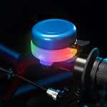 Brightz Lighted Bell - Blue with Multicolor LEDs