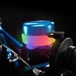 Brightz Lighted Bell - Blue with Multicolor LEDs