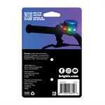 Brightz Lighted Bell - Blue with Multicolor LEDs