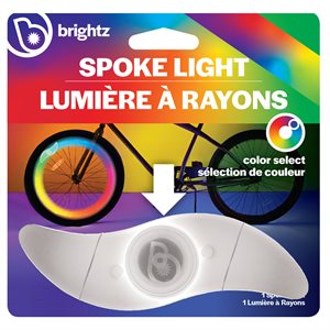Brightz Spoke Light Color Select Bike Spoke Light