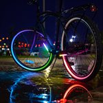 Brightz Bike Light Bar Color Select Frame Light