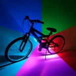 Brightz Bike Light Bar Color Select Frame Light