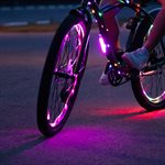 Brightz Bike Light Bar Color Select Frame Light