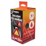 Brightz Taillight Red & Yellow LEDs with 7 Modes