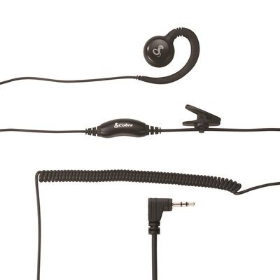 COBRA GMRS & FRS 2.5MM C-STYLE ON-EAR HEADSET