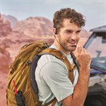 COBRA GMRS & FRS 2.5MM C-STYLE ON-EAR HEADSET