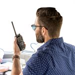 Cobra Bluebound 350 VHF Handheld Marine Radio Blk