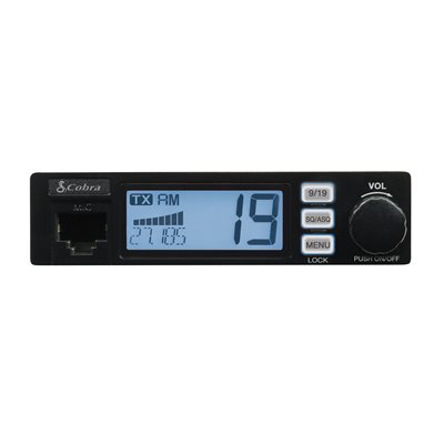 Poste BP récréatif Cobra 19 Mini noir