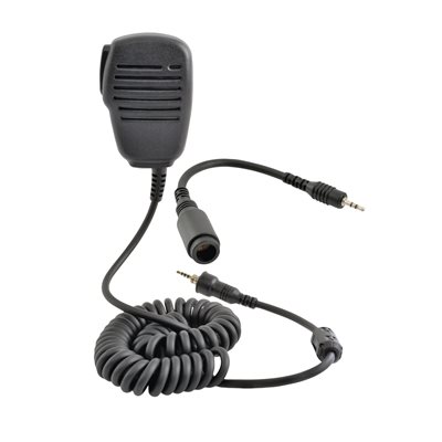 Cobra Lapel Speaker & Microphone for Handheld Marine and Two-Way Radios