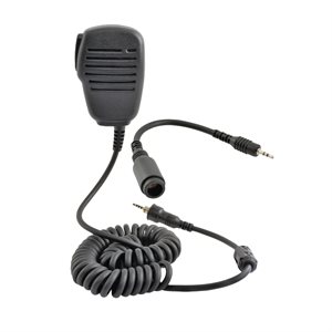 Cobra Lapel Speaker & Microphone for Handheld Marine and Two-Way Radios