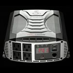 Cobra PRO 1500 Watt Professional Grade Power Inverter - Silver Black