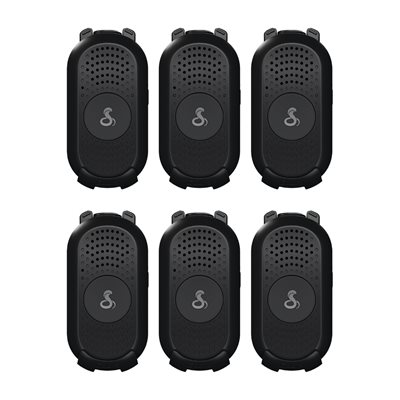 Cobra PX280 Compact Business Radio 6-pack