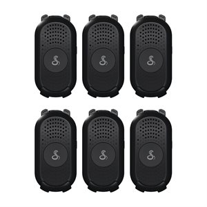 Pack de 6 radios professionnelles compactes Cobra PX280