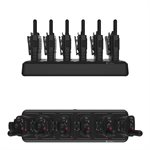 Cobra PX650 Prof FRS Two-Way Radio 6 Pack w / Dock
