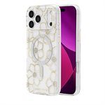 Case-Mate iPhone 17 Pro Max Floral Gems Gold w / Mag