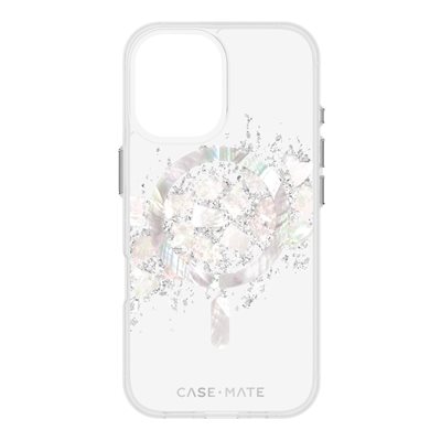 Étui Case-Mate Karat avec MagSafe pour iPhone 16, Touch of Pearl