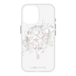 Étui Case-Mate Karat avec MagSafe pour iPhone 16, Touch of Pearl