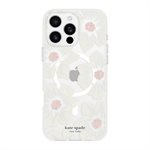 Coque Kate Spade pour iPhone 16 Pro - Crème florale - avec MagSafe