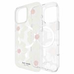 Coque Kate Spade pour iPhone 16 Pro - Crème florale - avec MagSafe