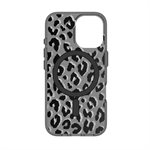 Kate Spade City Leopard Case with MagSafe for iPhone 16, Black