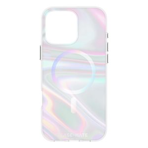  Case-Mate Bulle de savon Irisé Étui avec MagSafe pour iPhone 16 Pro Max 
