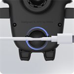 iOttie - Support universel Easy One Touch 6 pour tableau de bord et pare-brise pour téléphones cellulaires - Noir