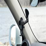 iOttie - Support universel Easy One Touch 6 pour tableau de bord et pare-brise pour téléphones cellulaires - Noir