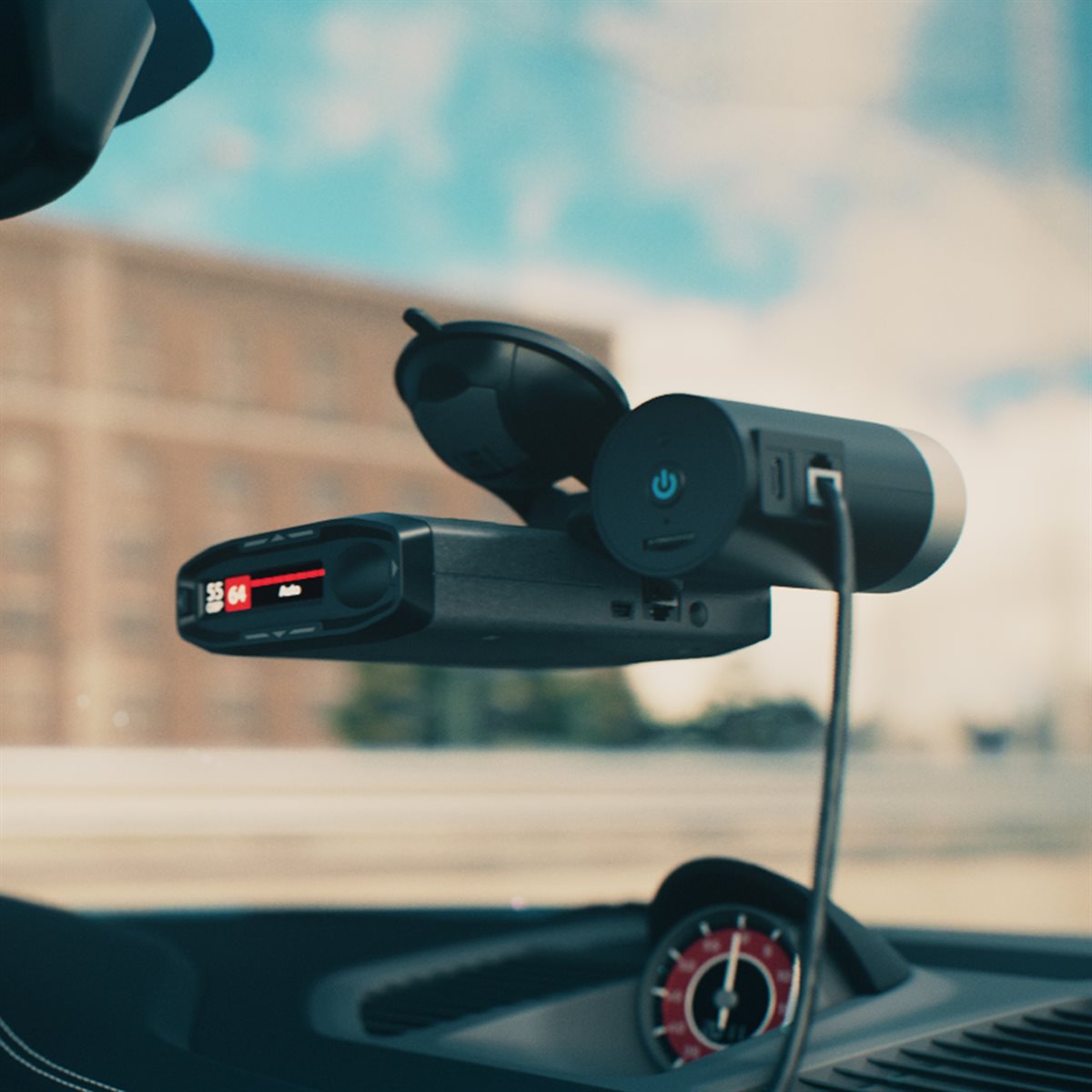 Escort M2 Radar Mounted Smart Dash Cam Black