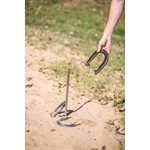 TRIUMPH Outdoor Steel Horseshoes Backyard Game Set 