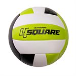 TRIUMPH 4-Square 2-in-1 Volleyball / Badminton Outdoor Game Set