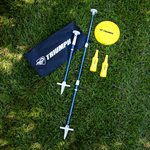 TRIUMPH Outdoor Frisbee Target Throwing Bottle Battle Game Set