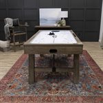 AMERICAN LEGEND 72" Brookdale Rustic Wood Finish Air Hockey Table 