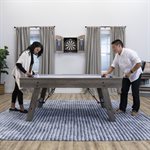 AMERICAN LEGEND 72" Brookdale Rustic Wood Finish Air Hockey Table 