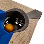 AMERICAN LEGEND 84" Kirkwood Pool Rustic Finish Modern Billiard Table