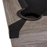 AMERICAN LEGEND 90" Kirkwood Pool Rustic Finish Modern Billiard Table