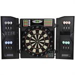 Escalade Arachnid Titanium 5400 Electronic Dart Board with Cabinet