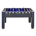 ATOMIC 58" Azure LED Light Up Foosball Soccer Arcade Table Black 