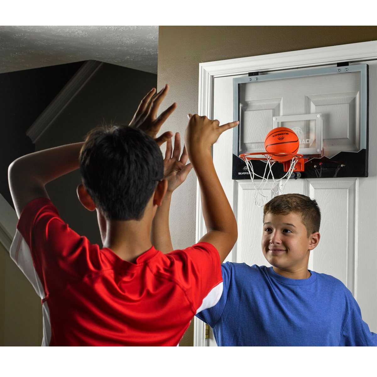 Escalade Silverback 18" LED Mini Hoop Indoor Basketball Game