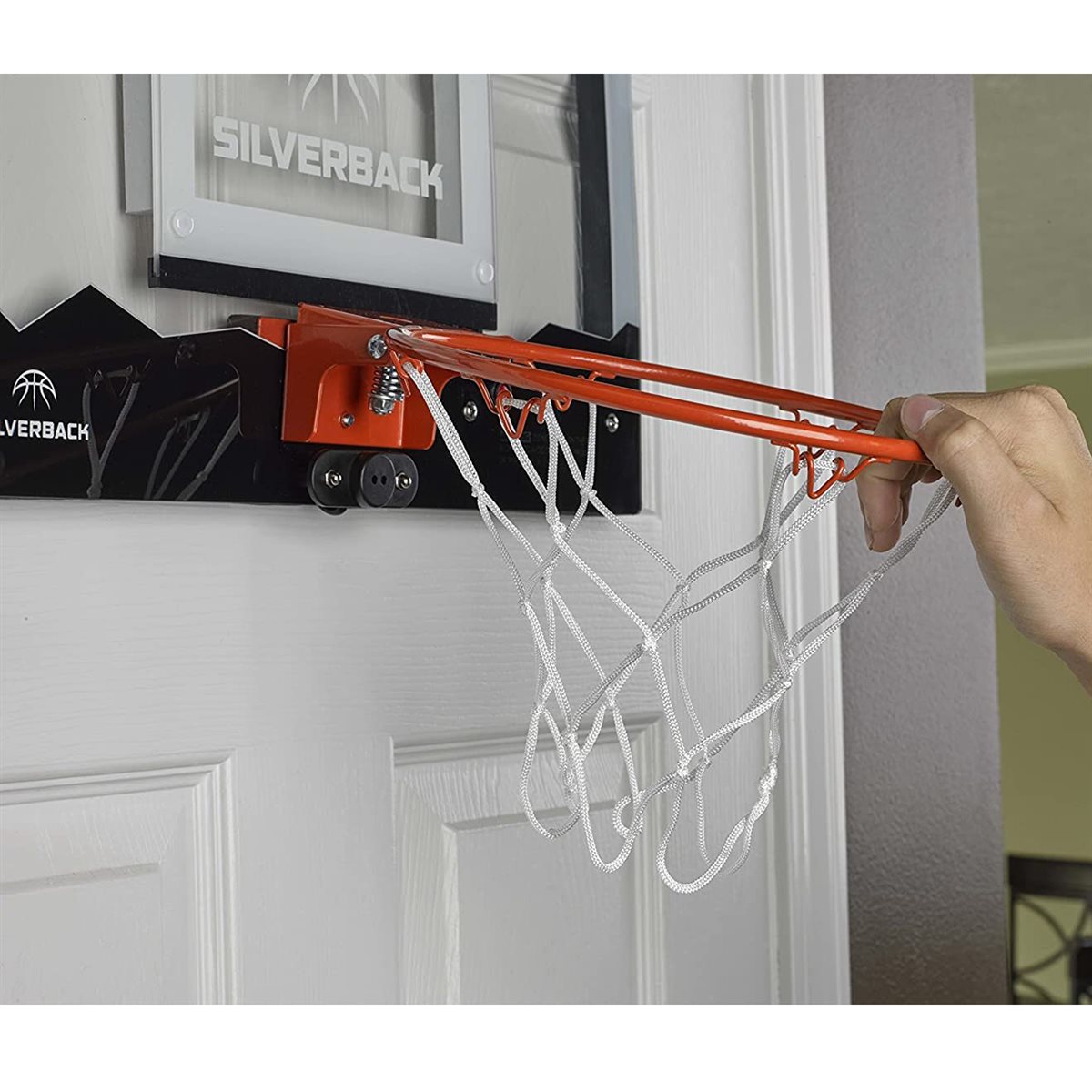 Escalade Silverback 18" LED Mini Hoop Indoor Basketball Game