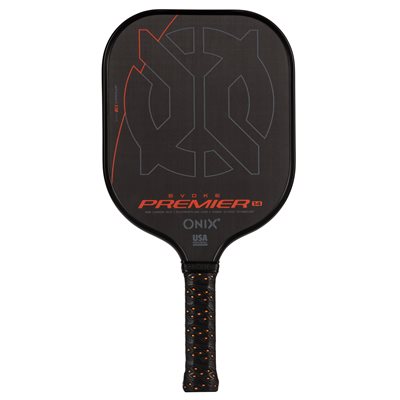 Raquette de Pickleball ONIX Evoke Premier Pro - carbon brut 14 - noir