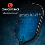 Raquette pickleball ONIX Stryker 4 Composite, bleu