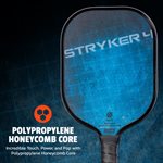 Raquette pickleball ONIX Stryker 4 Composite, bleu