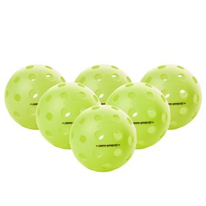 ONIX Fuse G2 Outdoor Balls 6-Pack - Neon Green